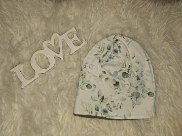 Beanie Kopfumfang 49-52cm "Eukalyptus"